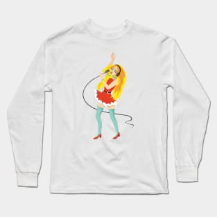 Girl singer Long Sleeve T-Shirt